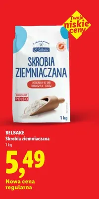 Skrobia ziemniaczana Belbake promocja w Lidl