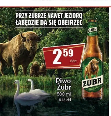 Piwo Żubr promocja w Premium Nasz Sklep