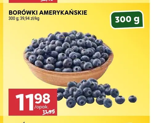 Borówki amerykańskie promocja w Stokrotka