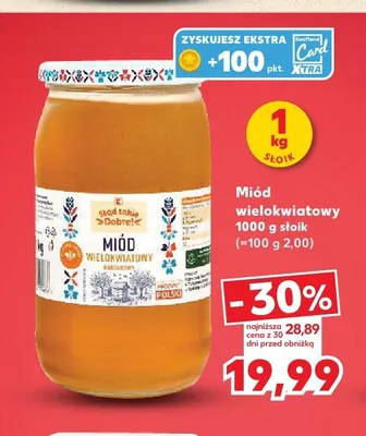 Miód wielokwiatowy Stad takie Dobre! promocja w Kaufland