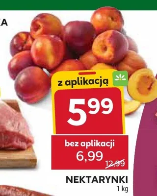 Nektarynki promocja w Stokrotka