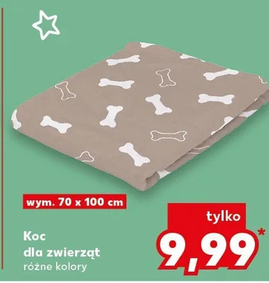 Koc dla zwierząt różne kolory promocja w Kaufland