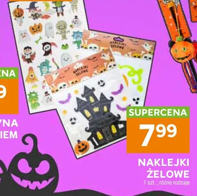 Naklejki żelowe promocja w Stokrotka
