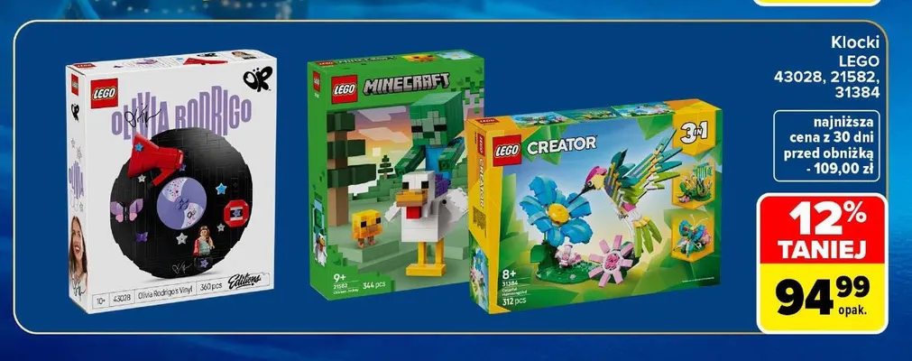 Klocki LEGO 21582 promocja w Carrefour Market