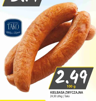 Kiełbasa zwyczajna Tako promocja w Słoneczko