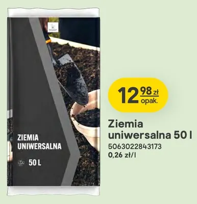Ziemia uniwersalna 50 l promocja w Castorama
