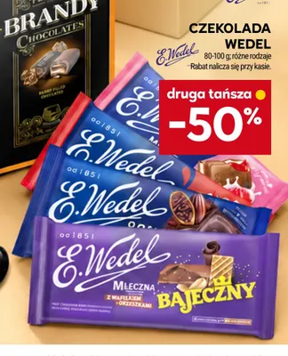 Czekolada E.Wedel promocja w Stokrotka