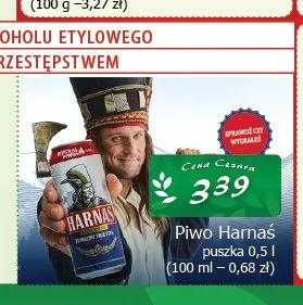 Piwo Harnaś promocja w CEZAR Delikatesy