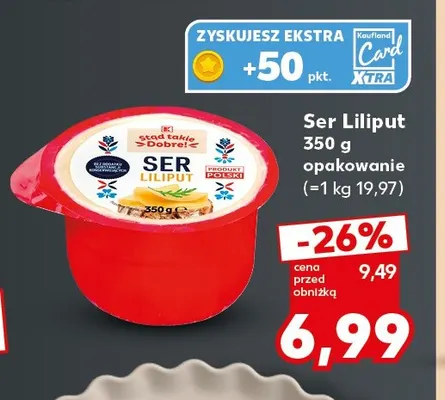 Ser liliput Stąd takie Dobre! promocja w Kaufland