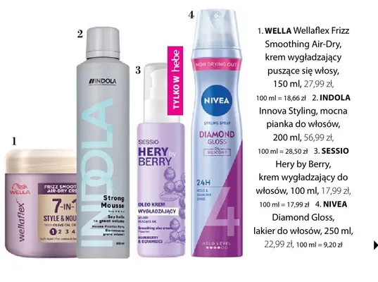 Krem Wellaflex Frizz Smoothing Air-Dry wygładzający puszczące się włosy promocja w Hebe