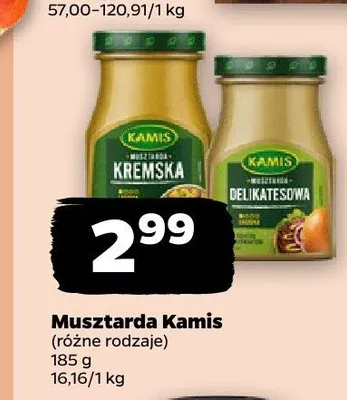 Musztarda delikatesowa Kamis promocja w Netto