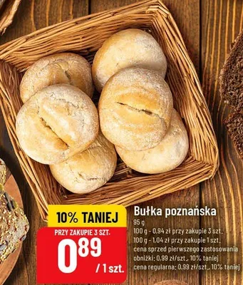 Bułka poznańska promocja w POLOmarket