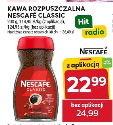 Kawa rozpuszczalna Nescafé Classic promocja w Stokrotka