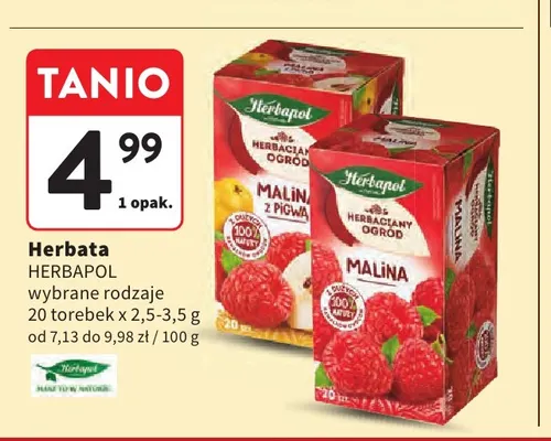 Herbata Herbapol promocja w Intermarche