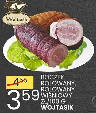 Boczek rolowany, szynka wiśniowy promocja w Wafelek