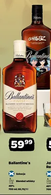 Whisky Ballantine's Blended 40% promocja w Netto