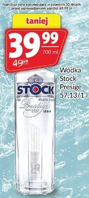 Wódka Stock Prestige promocja w Prim Market