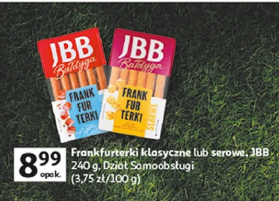 Frankfurterki klasyczne JBB promocja w Auchan
