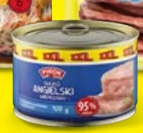 Konserwa wieprzowa Angielski Pikok XXL promocja w Lidl