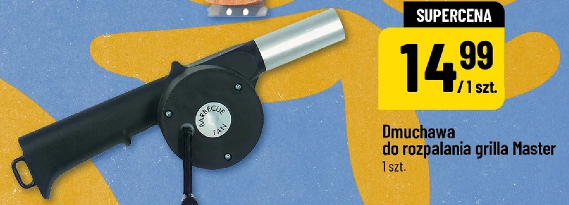 Dmuchawa do rozpalania grilla Master promocja w POLOmarket
