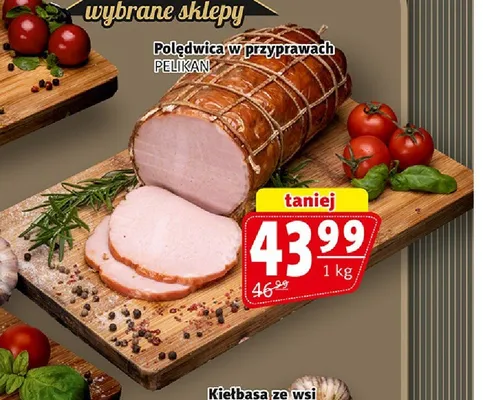 Polędwica w przyprawach Pelikan promocja w Prim Market