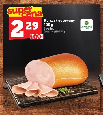 Kurczak gotowany Lukullus promocja w TOPAZ