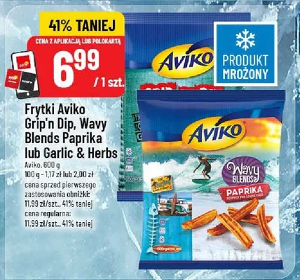 Frytki Wavy Blends Paprika promocja w POLOmarket