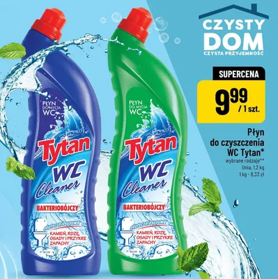 Płyn do czyszczenia WC Cleaner bakteriobójczy promocja w POLOmarket
