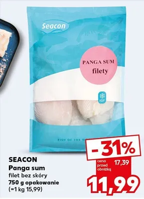 Panga sum filet bez skóry promocja w Kaufland