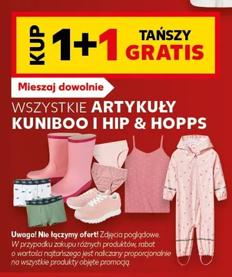 Artykuły Kuniboo i Hip & Hopps promocja w Kaufland