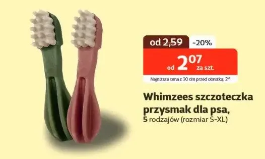Szczoteczka przysmak dla psa promocja w KAKADU