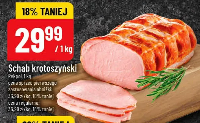 Schab krotoszyński Pekpol promocja w POLOmarket