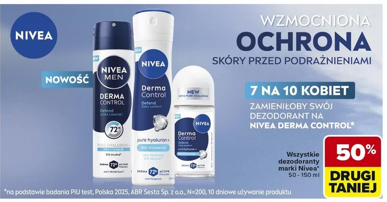 Dezodoranty różne rodzaje promocja w Carrefour