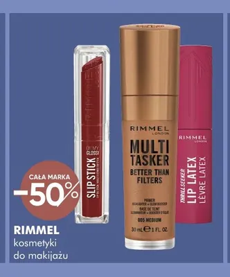 Kosmetyki do makijażu Rimmel promocja w Super-Pharm