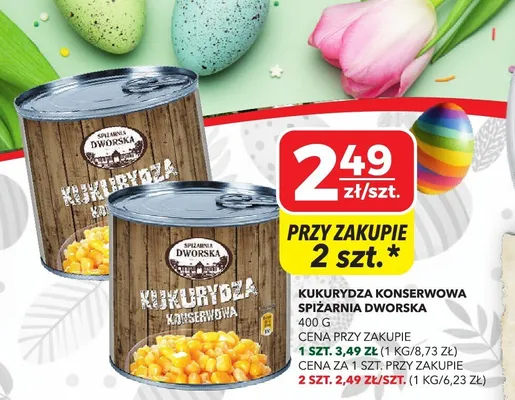 Kukurydza konserwowa promocja w Top Market