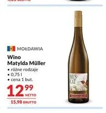 Wino Matylda Müller promocja w Makro