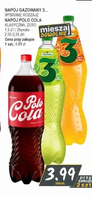 Napój Polo Cola klasyczna promocja w Słoneczko