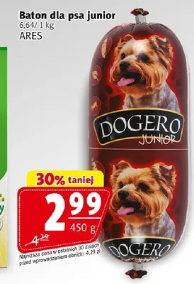 Baton dla psa junior Dogero promocja w Prim Market