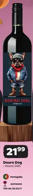 Wino czerwone wytrawne Douro Dog Douro DOC promocja w Netto