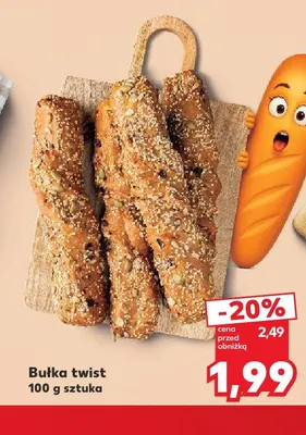 Bułka twist promocja w Kaufland