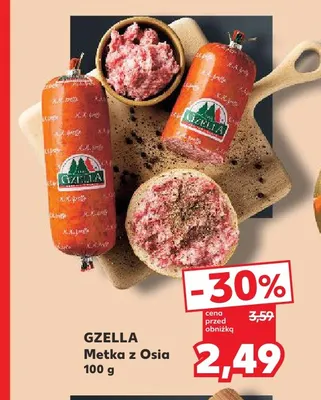 Metka z Osia Gzella promocja w Kaufland