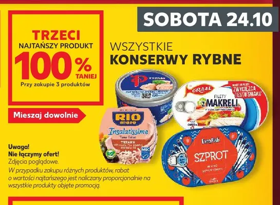 Konserwy rybne promocja w Kaufland