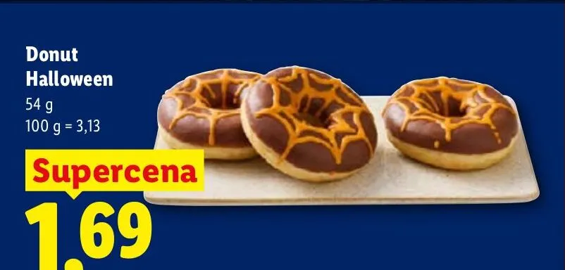 Donut Halloween promocja w Lidl