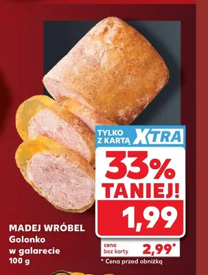 Golonko w galarecie Madej Wróbel promocja w Kaufland