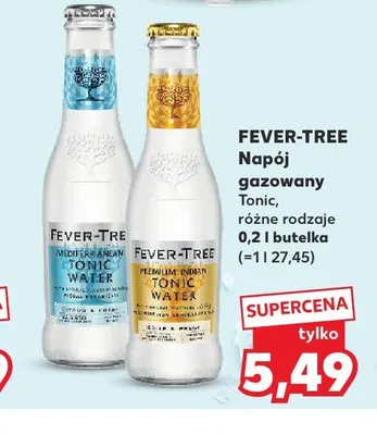 Napój gazowany Fever-Tree Premium Indian Tonic Water promocja w Kaufland