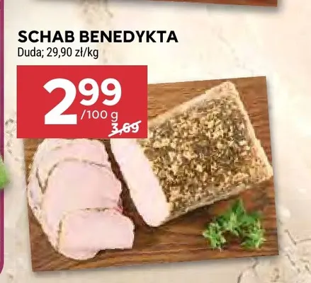 Schab Benedykta Duda promocja w Stokrotka