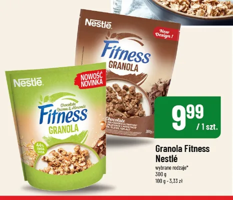 Granola Fitness Nestlé Chocolate promocja w POLOmarket