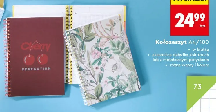 Kołozeszyt A4/100 Interdruk promocja w Biedronka