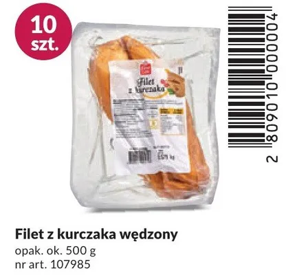 Filet z kurczaka wędzony promocja w Makro
