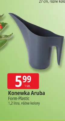 Konewka Aruba Form-Plastic 1,2 l promocja w Leclerc